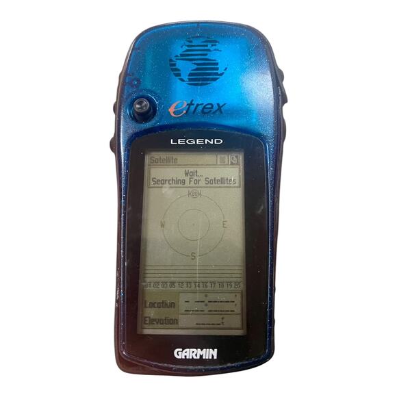 Garmin eTrex Legend Blue Handheld LCD Display Waterproof Hiking GPS Navigator - Picture 2 of 7